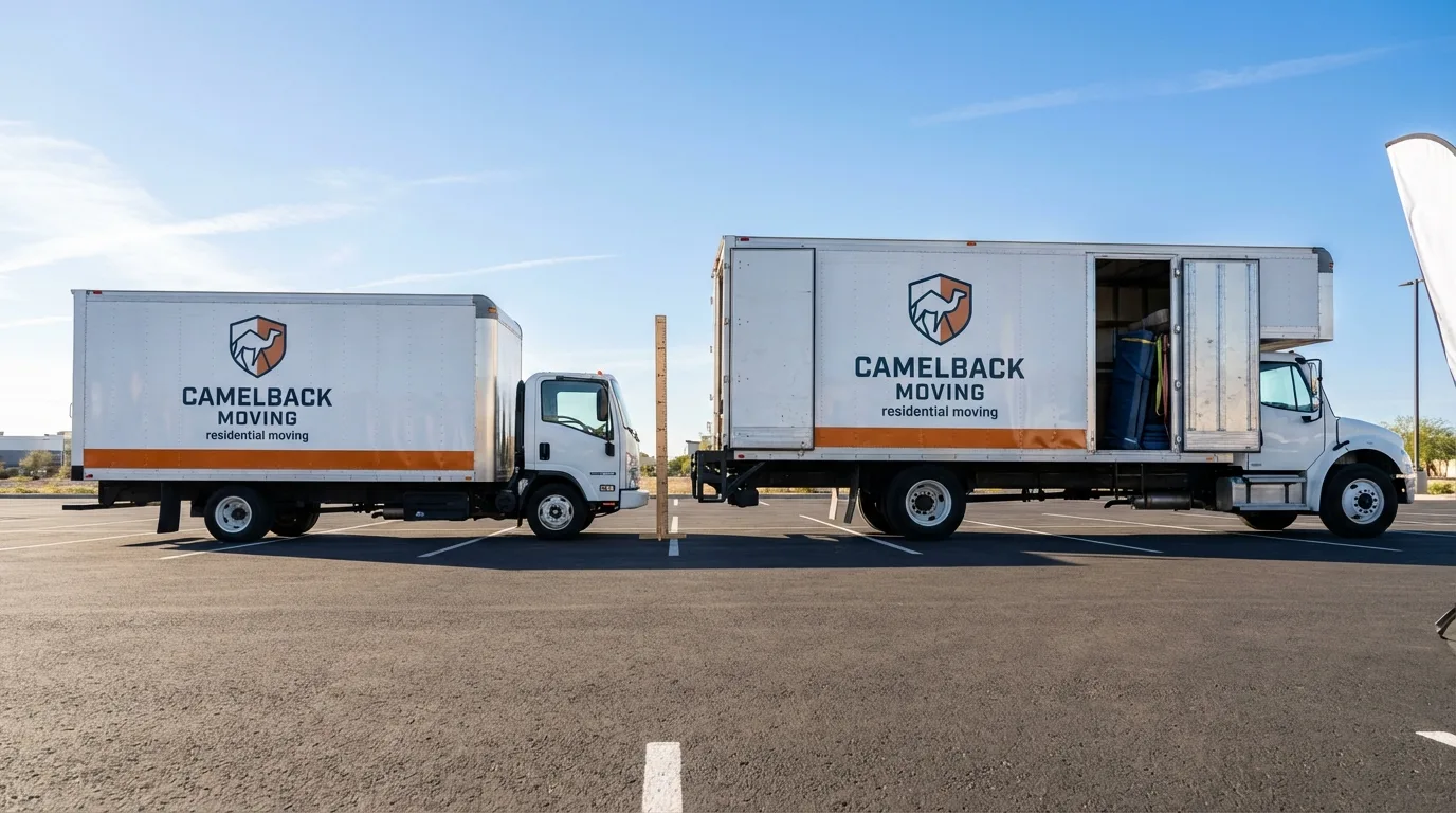Moving truck size capacity guide in Millersburg